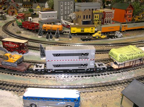 O Scale Model Railroad Layout Full Set For Sale