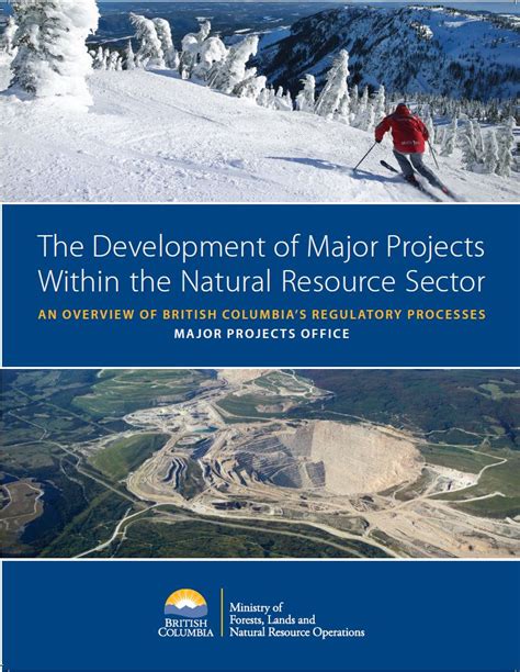 Natural Resource Major Projects Province Of British Columbia