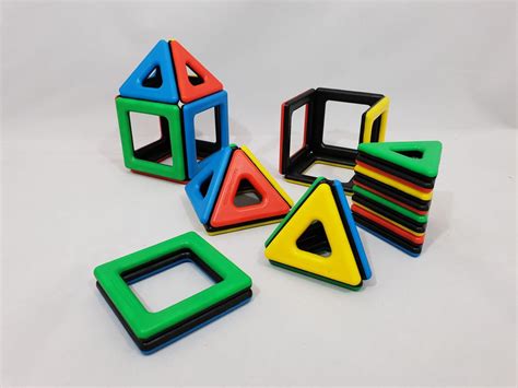 Magnetic Polydron Set 32 Pieces Activities To Share