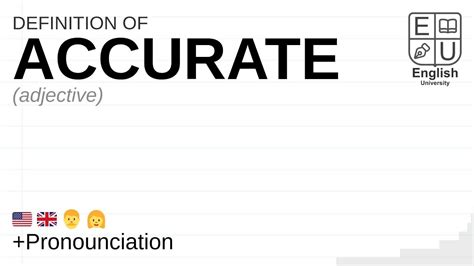 Accurate Meaning Definition And Pronunciation What Is Accurate How