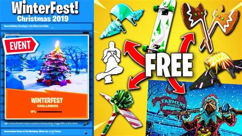 Guide To Fortnite Winterfest ‘christmas Challenges And Free 13 Rewards
