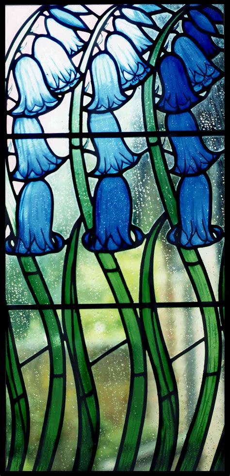 bluebells rachel mulligan stained glass
