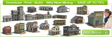 Old West Models Model Buildings