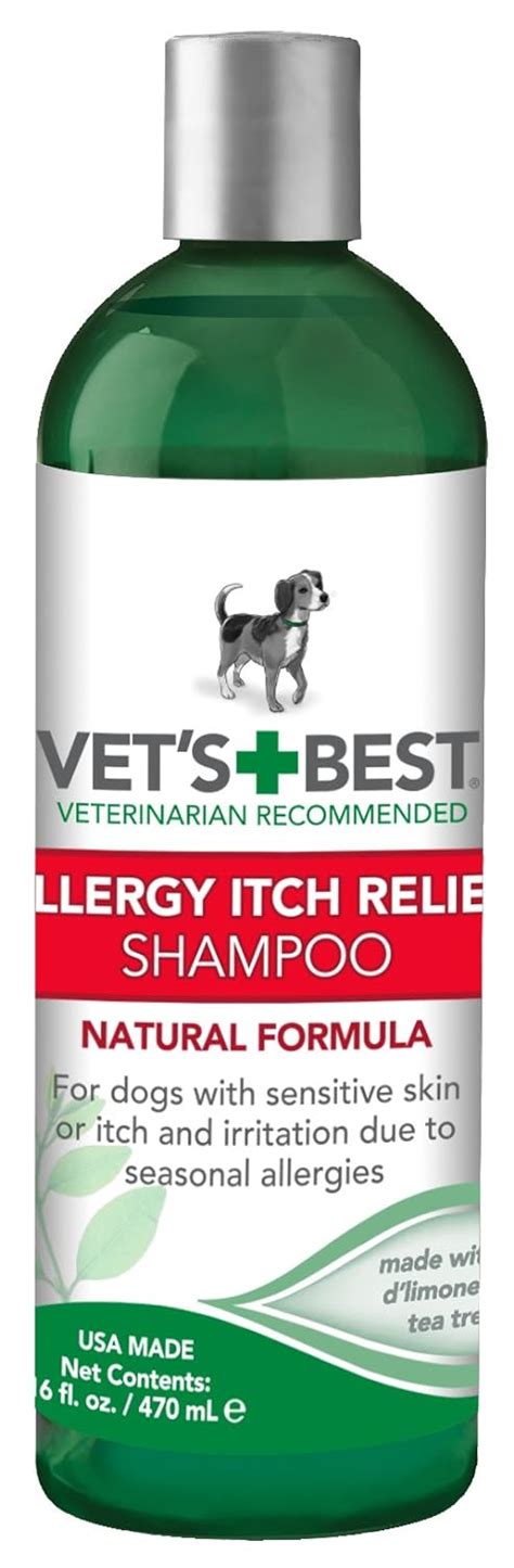 Vets Best Allergy Itch Relief Dog Shampoo 16 Ounces Ebay