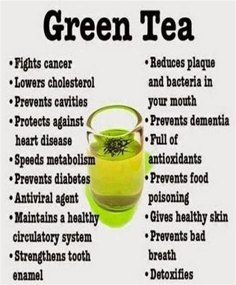 The Benefits Of Drinking Green Tea Daily Health Benefits