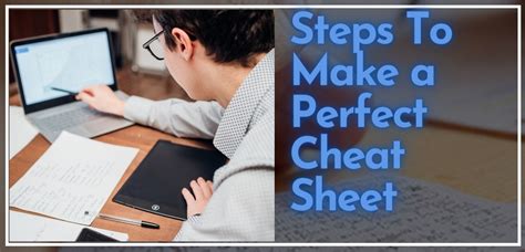 Cheat Sheet For A Test 【how To Make A Perfect One🤩】 Here