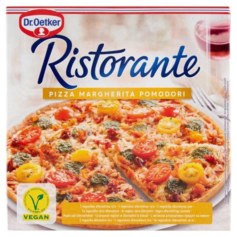 Dr Oetker Ristorante Pizza Margherita Pomodori Gyorsfagyasztott Vegán
