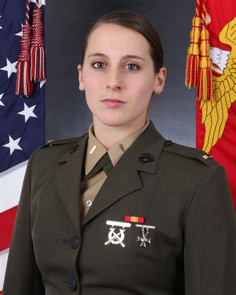 1st Lieutenant Samantha Glaeser Marine Corps Air Station Cherry Point Mcas Cherry Point Leaders