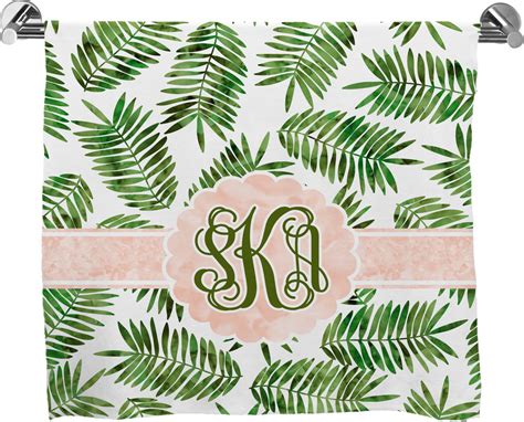 Get hung up on our newest bath towels, hand towels and sets featuring plush fabrics and decorative prints. Tropical Leaves Full Print Bath Towel (Personalized ...