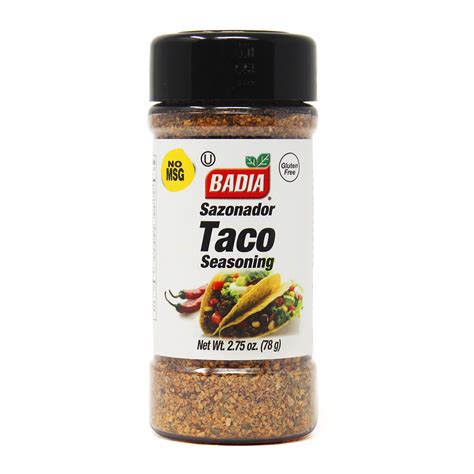 Taco Seasoning 275 Oz Badia Spices