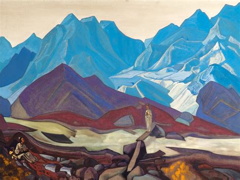 From Beyond, c.1935 - Nicholas Roerich - WikiArt.org