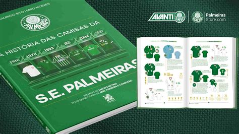 Palmeiras lança livro com história de todas camisas oficiais do clubeJogada Últimas
