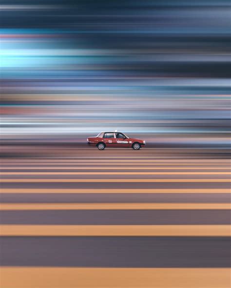 Interesting Photo Of The Day Taxi Panning In Hong Kong In 2021