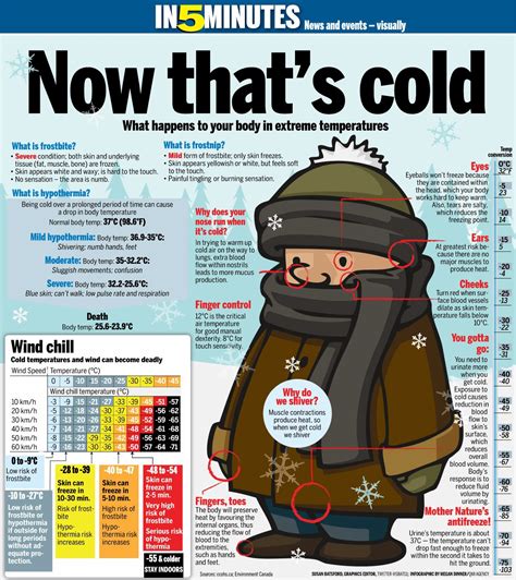 Handy Facts About Hypothermia Frostbite And Other Cold Injuries For