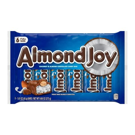 Almond Joy Coconut And Almond Chocolate Candy Gluten Free 161 Oz