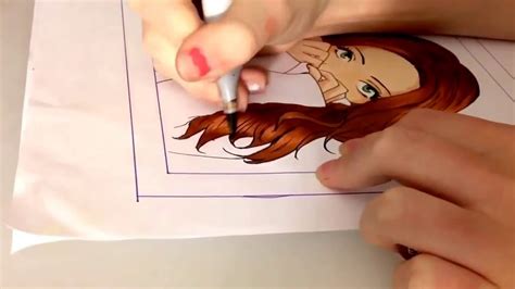 Copic Speed Drawing Youtube