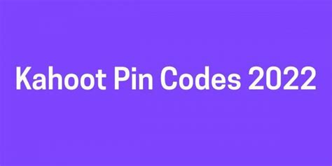 100 Kahoot Pin Codes Working May 2023 The Cute Gamer