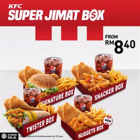 Press alt + / to open this menu. KFC Super Jimat Box start from RM8.40