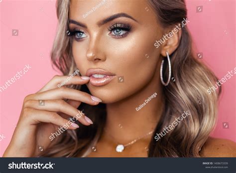 Girl Wearing Diamond Earrings Images Stock Photos Vectors