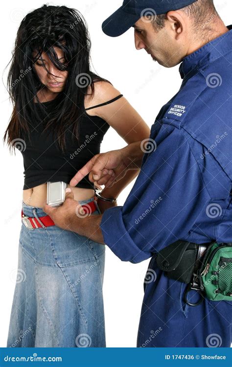 Caught Shoplifting Stock Photo Image Of Adults Apprehension
