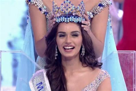 Indias Manushi Chhillar Crowned As Miss World 2017 Connected To India News