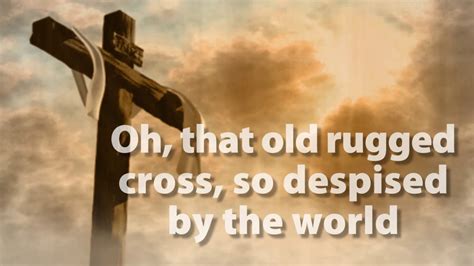 The Old Rugged Cross Instrumental With Lyrics Youtube