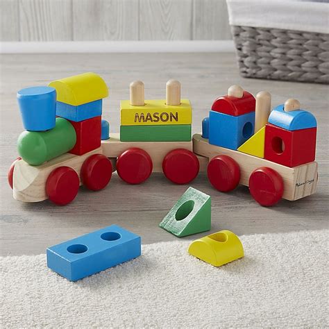 Melissa And Doug® Personalized Stacking Train Bed Bath And Beyond In 2021