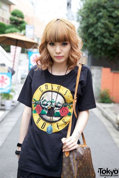 Strawberry Blonde Japanese Girls Rocker Fashion And Glad News Platform