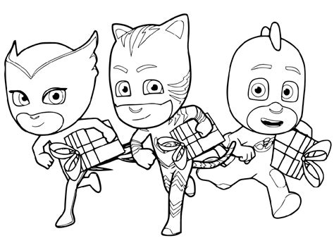 Pj Masks Headquarters Printable Coloring Page Coloring Pages My Xxx