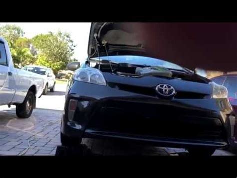 Ratchet & 14mm socket rubber mallet. Toyota Prius Engine Oil Change - YouTube