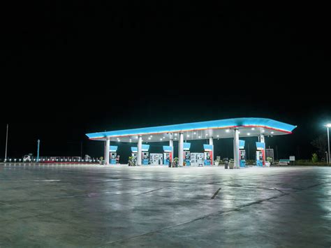 Energy Efficient Led Canopy Lights For Gas Stations