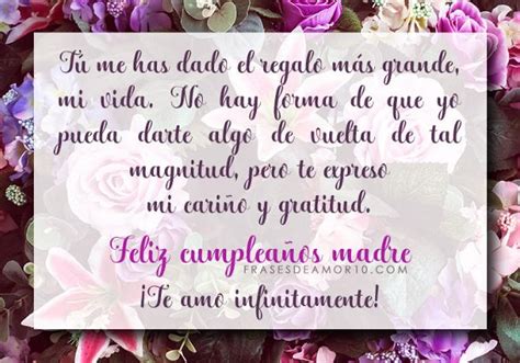 Deseo que dios te bendiga y te guarde de nuevo un año más, que te proteja de todos los males y te llene de alegrías a cada día. Dedicatoria de feliz cumpleanos para una madre - Saludos ...