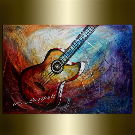 Guitar Art Paintings
