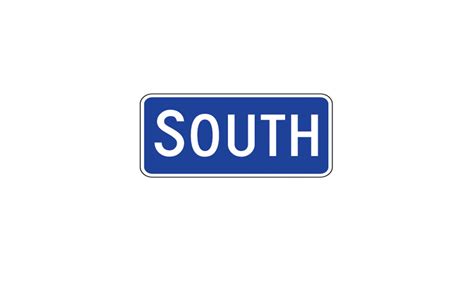 South Directional Sign M3 3 Interstate Traffic Safety Supply Company