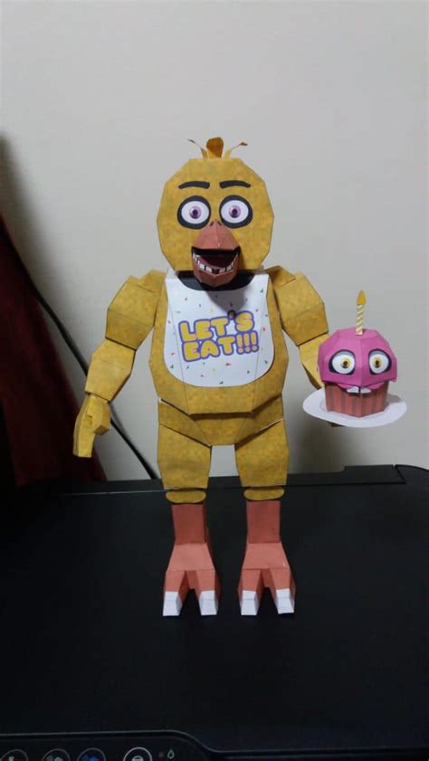 Papercraft Chica By Papermake On Deviantart