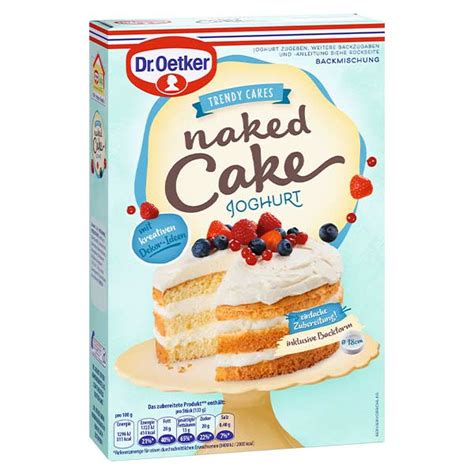 Naked Cake Joghurt Naked Cakes Backmischungen Lebensmittel Dr My XXX