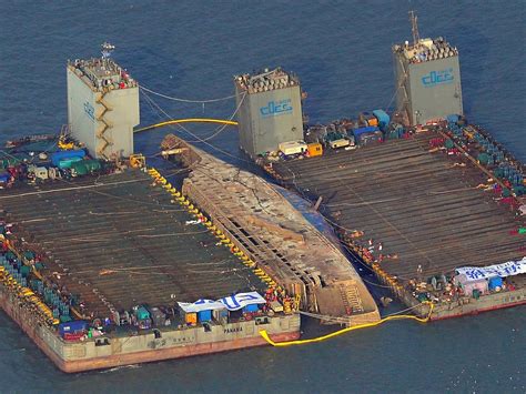 South Korea Tries To Raise Sewol Ferry Nearly 3 Years After Deadly Sinking The Two Way Npr