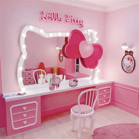 Pin By ʚ Paige ɞ On · ⋆₊˚sanrio World ଘ੭ˊᵕˋ੭ Hello Kitty Bedroom