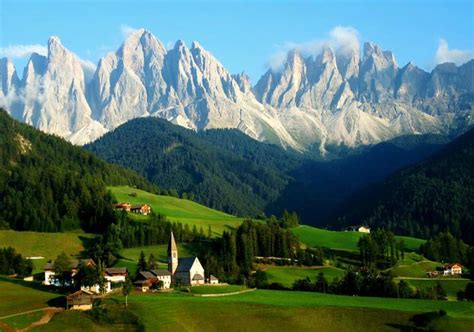 Italy Dolomites Tour Santa Magdalena In South Tyrol Photo