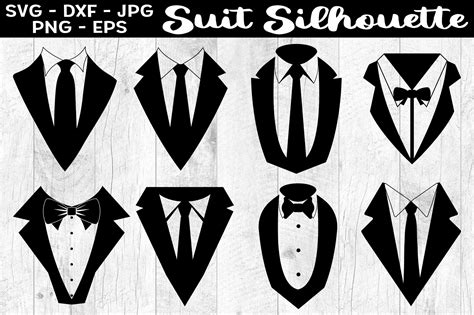 Tuxedo Svg Wedding Svg Tuxedo Clipart Bow Tie Svg Sui
