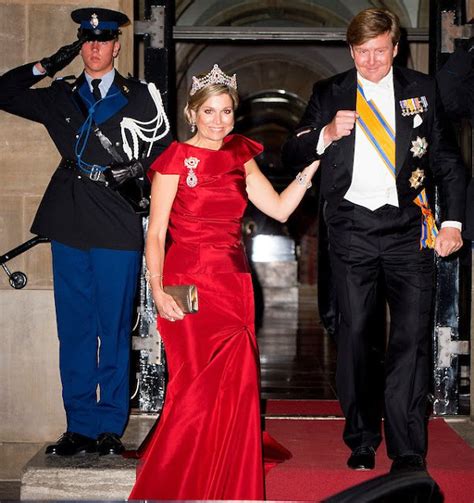 dutch royals attend gala dinner for corps diplomatique
