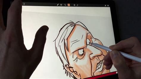 Apple Pencil Drawing On Ipad Pro In Sketch Club App Youtube