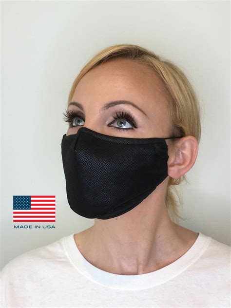 Face Mask For Woman Black Premium Face Mask For Women Etsy In 2021