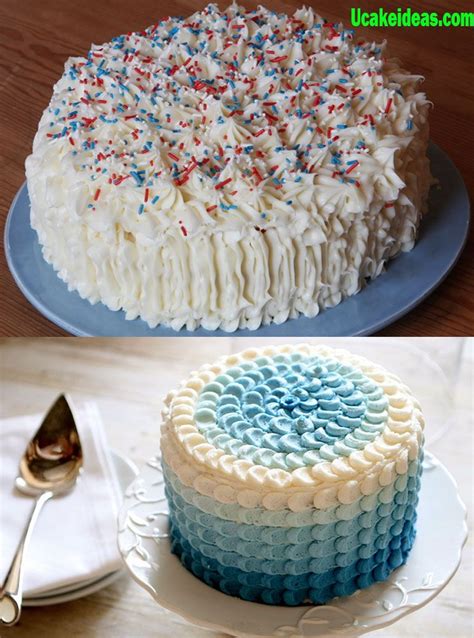 Write a name and a short greeting on a luxurious birthday cake for your father, your husband or your lover. easy cake ideas for men - U Cake Ideas | Birthday cakes ...