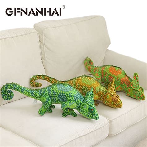 1pc 69cm Creative Simulation Lizard Plush Toy Stuffed Soft Lifelike
