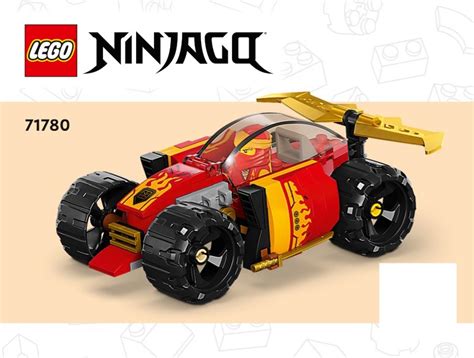 Lego 71780 Kais Ninja Race Car Evo Instructions Ninjago