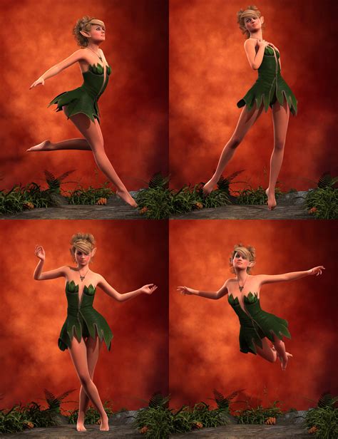 Fairy Poses For Genesis 2 Female S Daz 3D