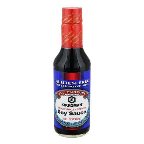 Kikkoman Gluten Free Soy Sauce Shop Soy Sauces At H E B