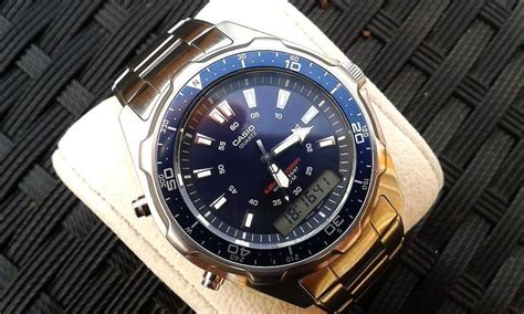 Casio Amw320rd Blue Face Mywatchmart