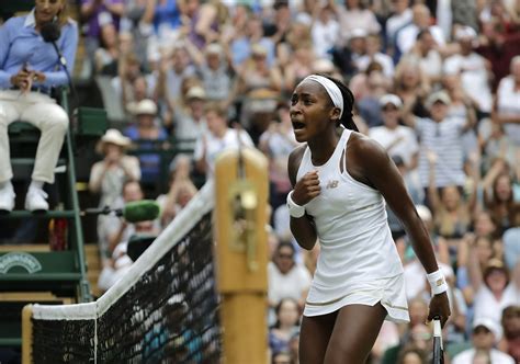 Year Old Coco Gauff Still Unfazed Unbeaten At Wimbledon